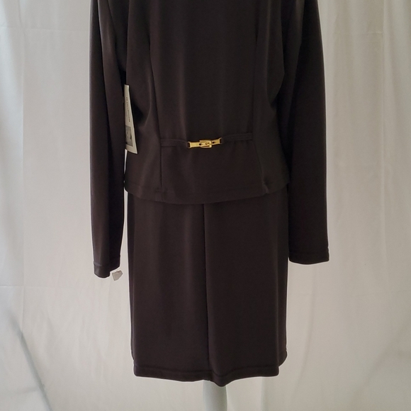 PG COLLECTIONS WOMEN'S COMFORT 2PC DRESS SIZE 14 - Picture 9 of 16